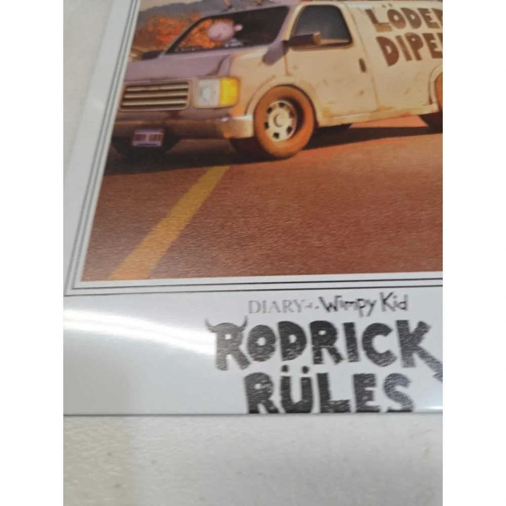 Disney‎ Diary of a Wimpy Kid Rodrick Rules 2022 Metal Tin Sign Loded Diper Wall